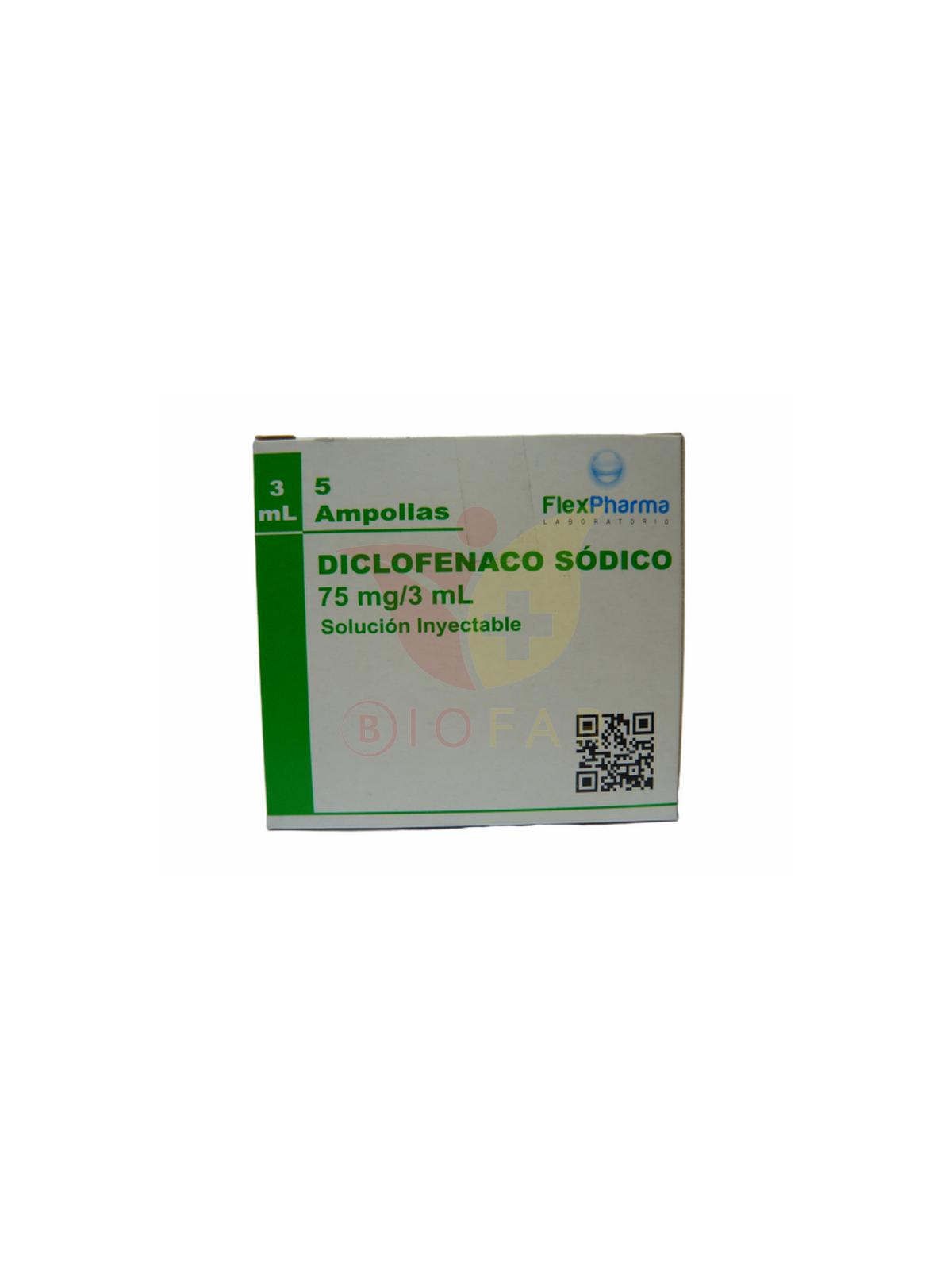 DICLOFENACO 75mg X5AMP.