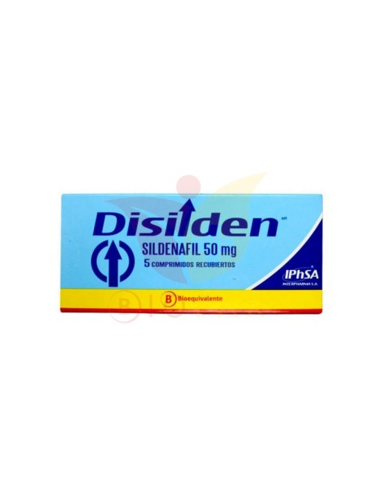 DISILDEN 50 MG X 5 COMP REC