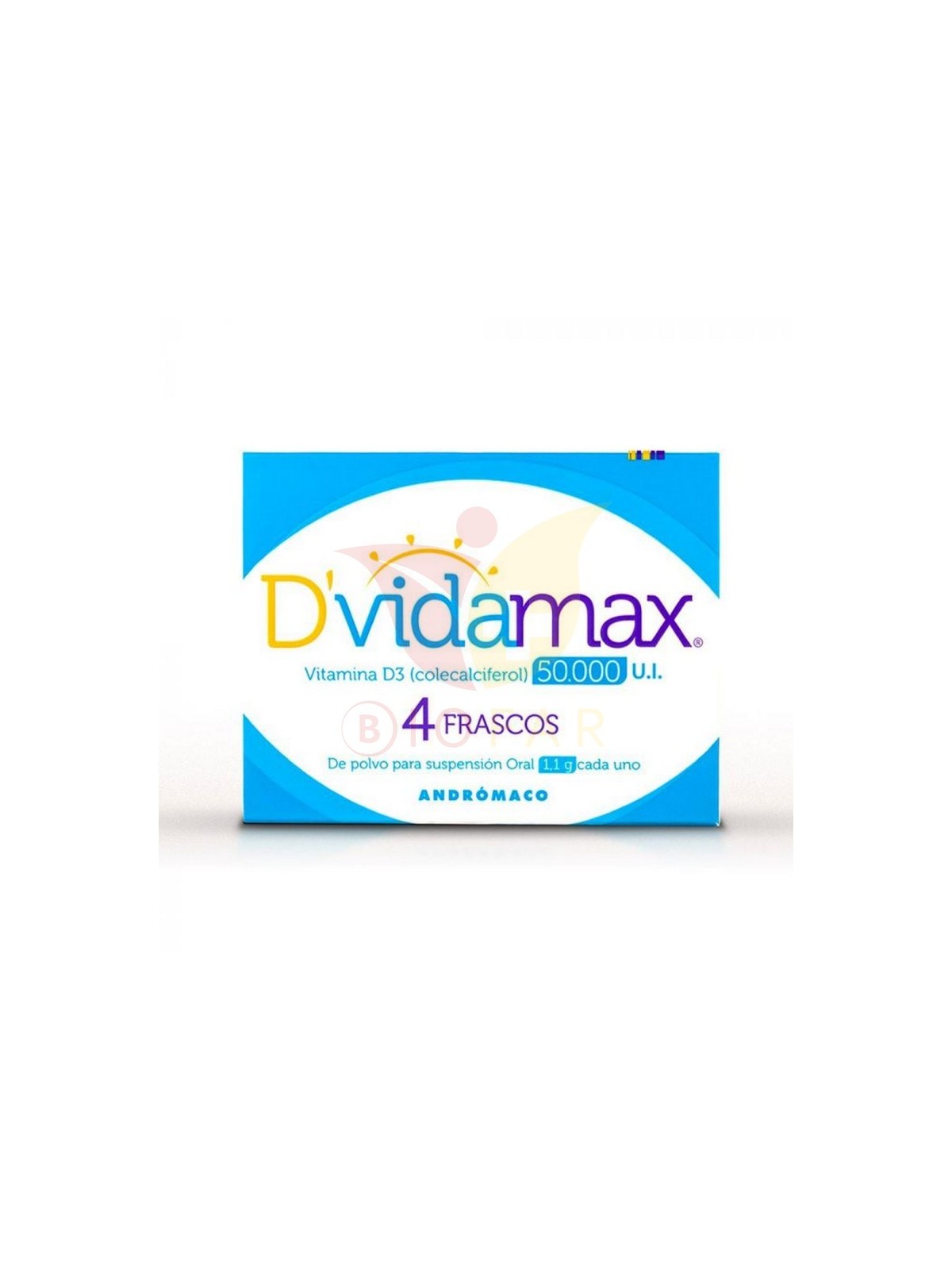 DVIDAMAX POLVO SUSP ORAL X 50.000 UI X 4 FRASCOS