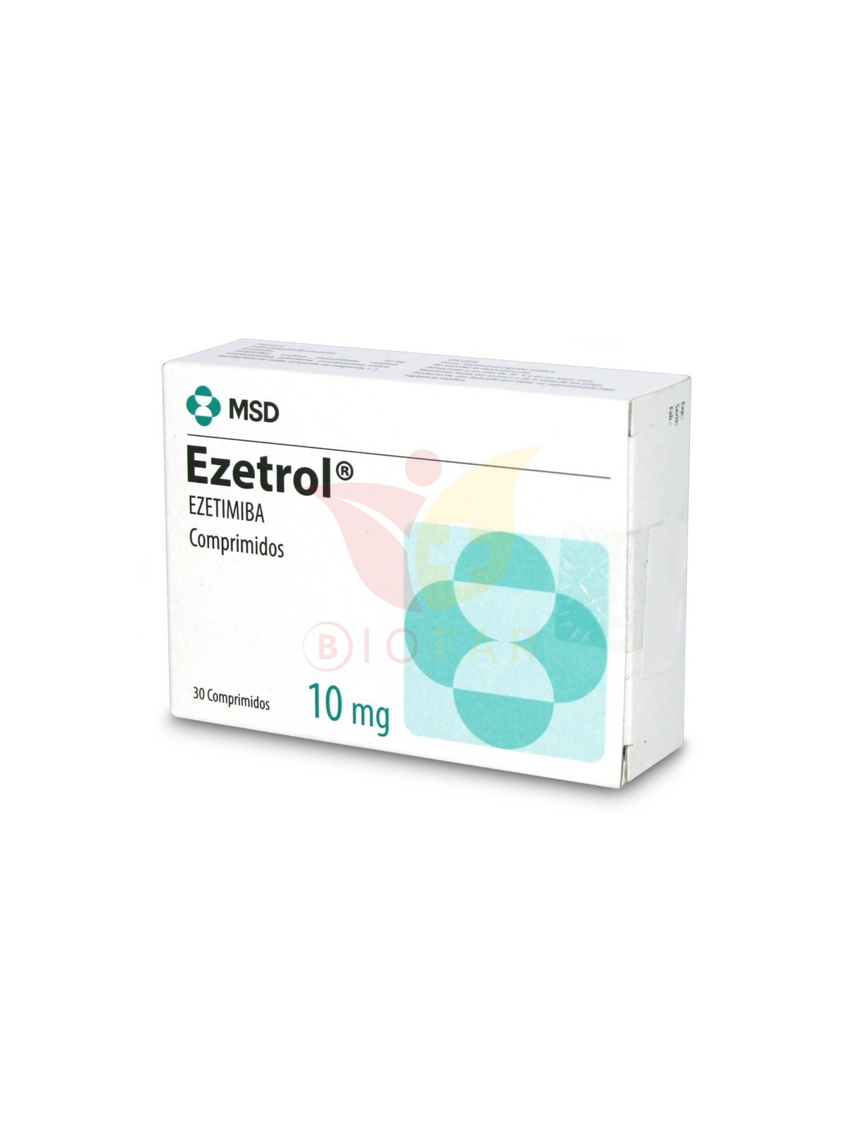 EZETROL 10 MG X 30 COM