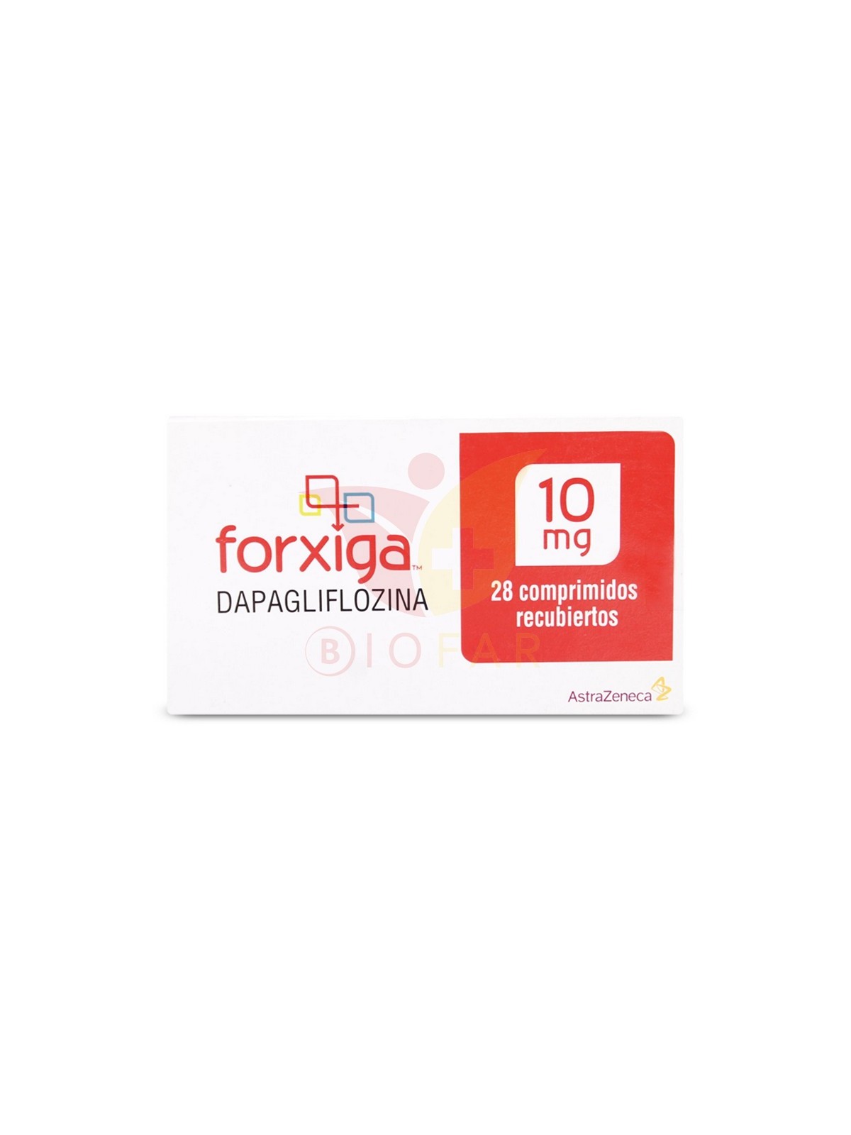 FORXIGA 10 MG X 28 COMP REC