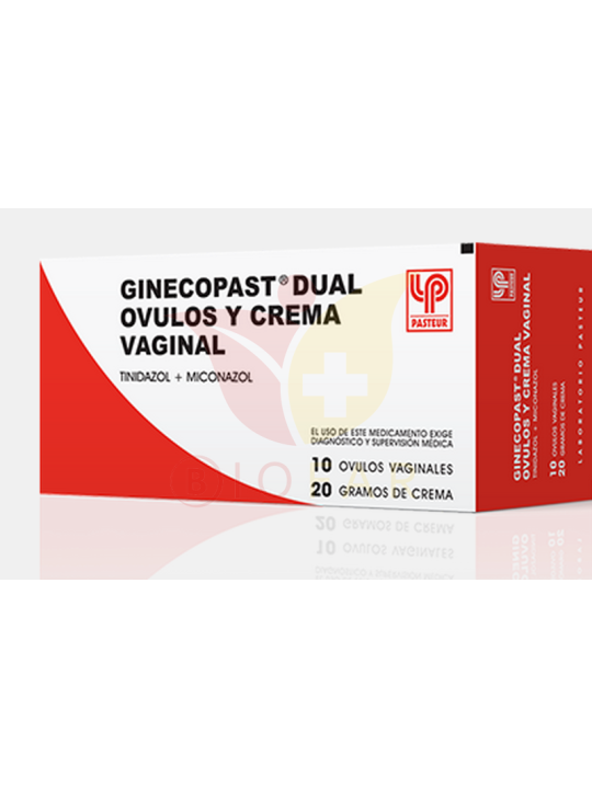 GINECOPAST DUAL 10 OV + 1 CREMA 20 GR