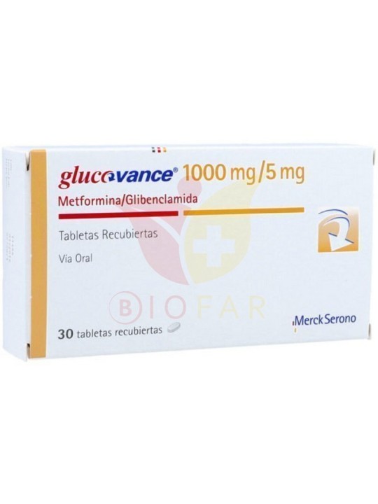 GLUCOVANCE COM1000/5M.30