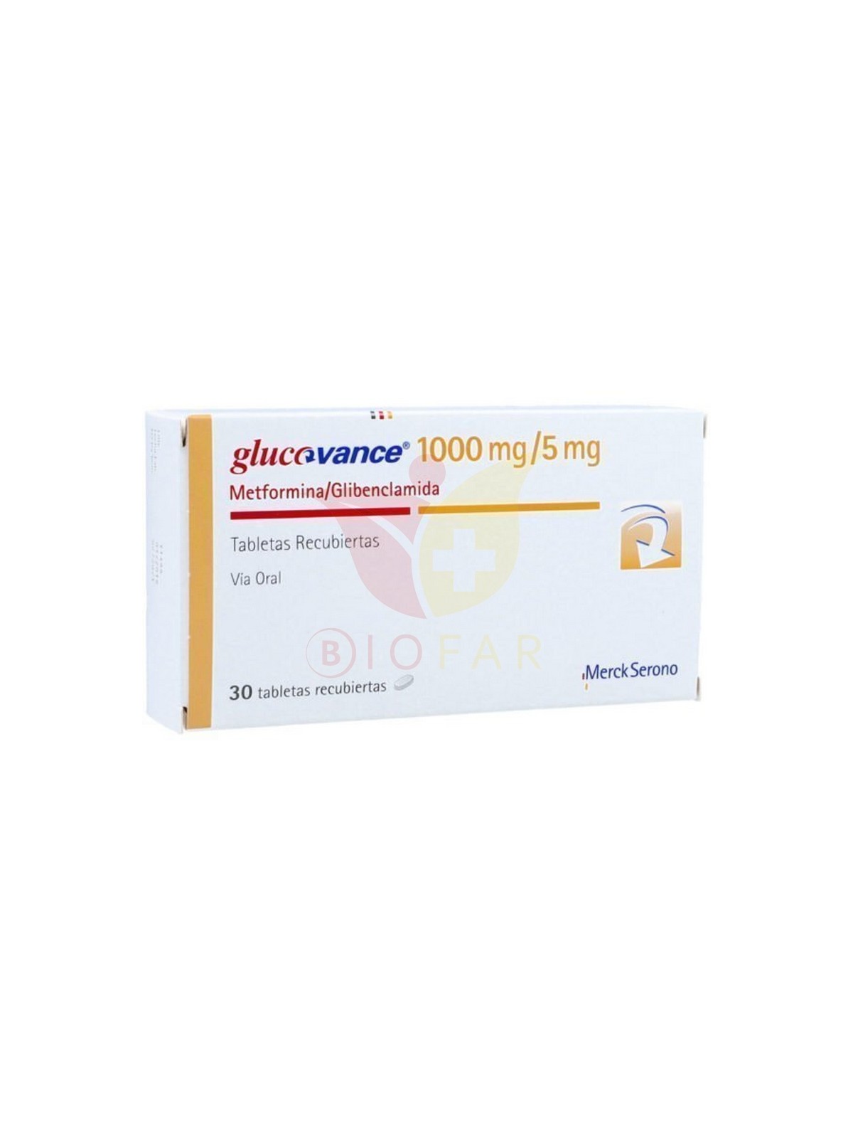 GLUCOVANCE COM1000/5M.30