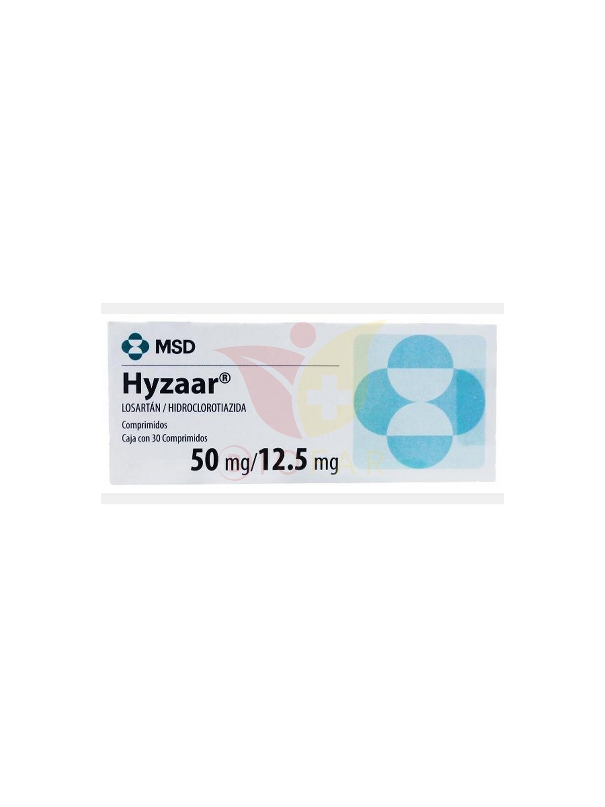 HYZAAR 50MG/12.5MG X30COM REC