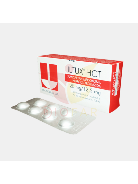 ILTUXAM  20/5 MG X 28COM