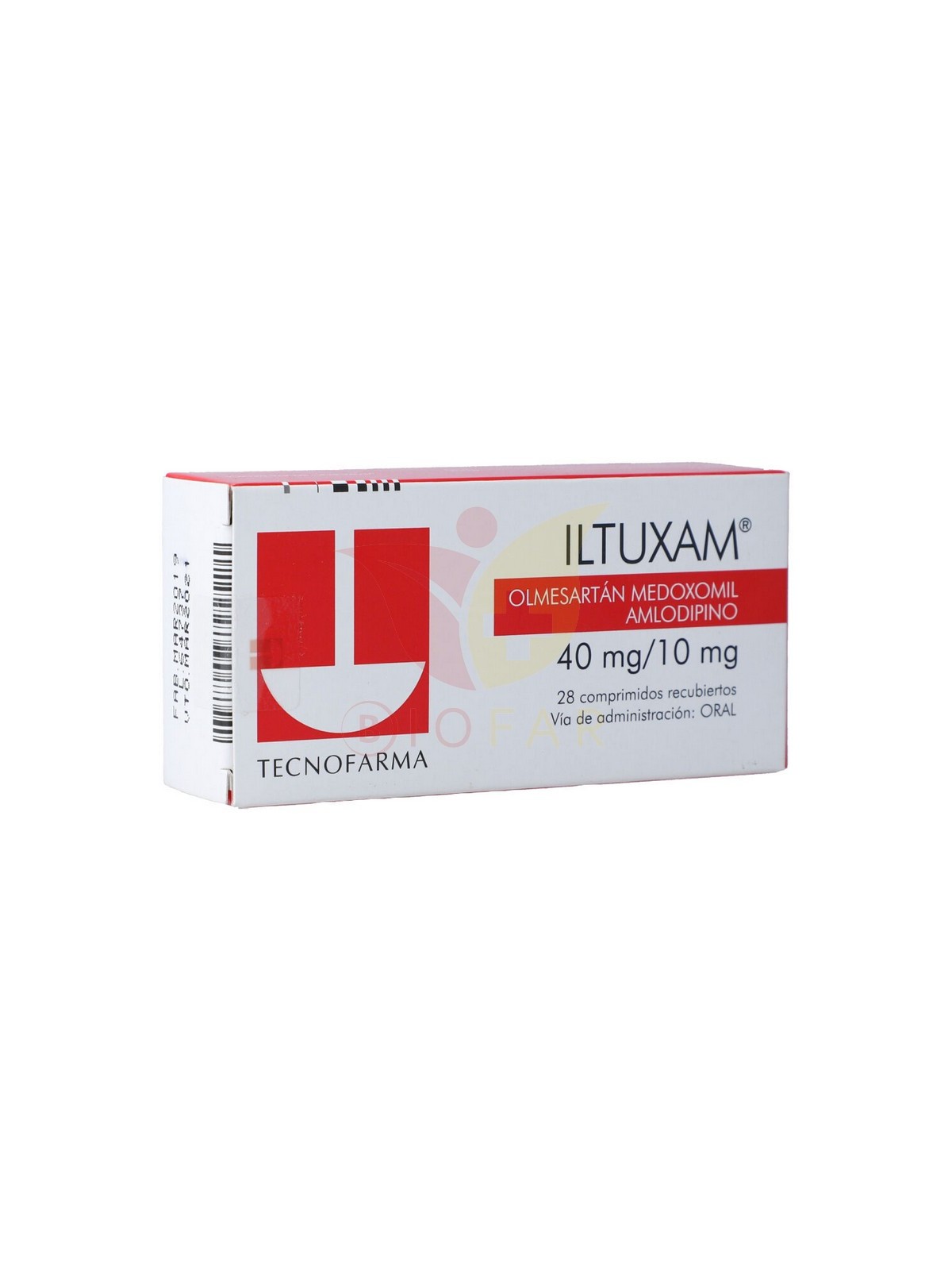 ILTUXAM  40/10 MG X 28COM