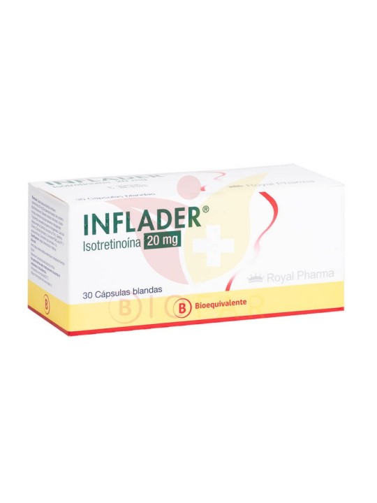 INFLADER 20mg X 30CAP