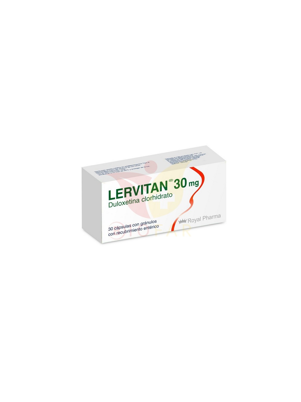 LERVITAN   30mg X 30 COM REC