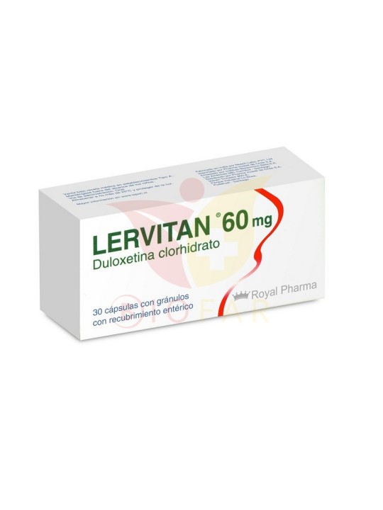 LERVITAN   60mg X 30 COM REC