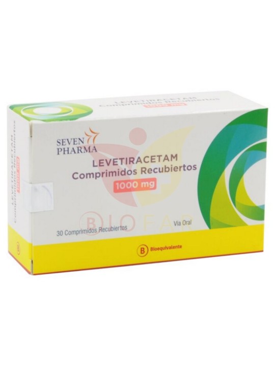 LEVETIRACETAM  1000mg X 30COM