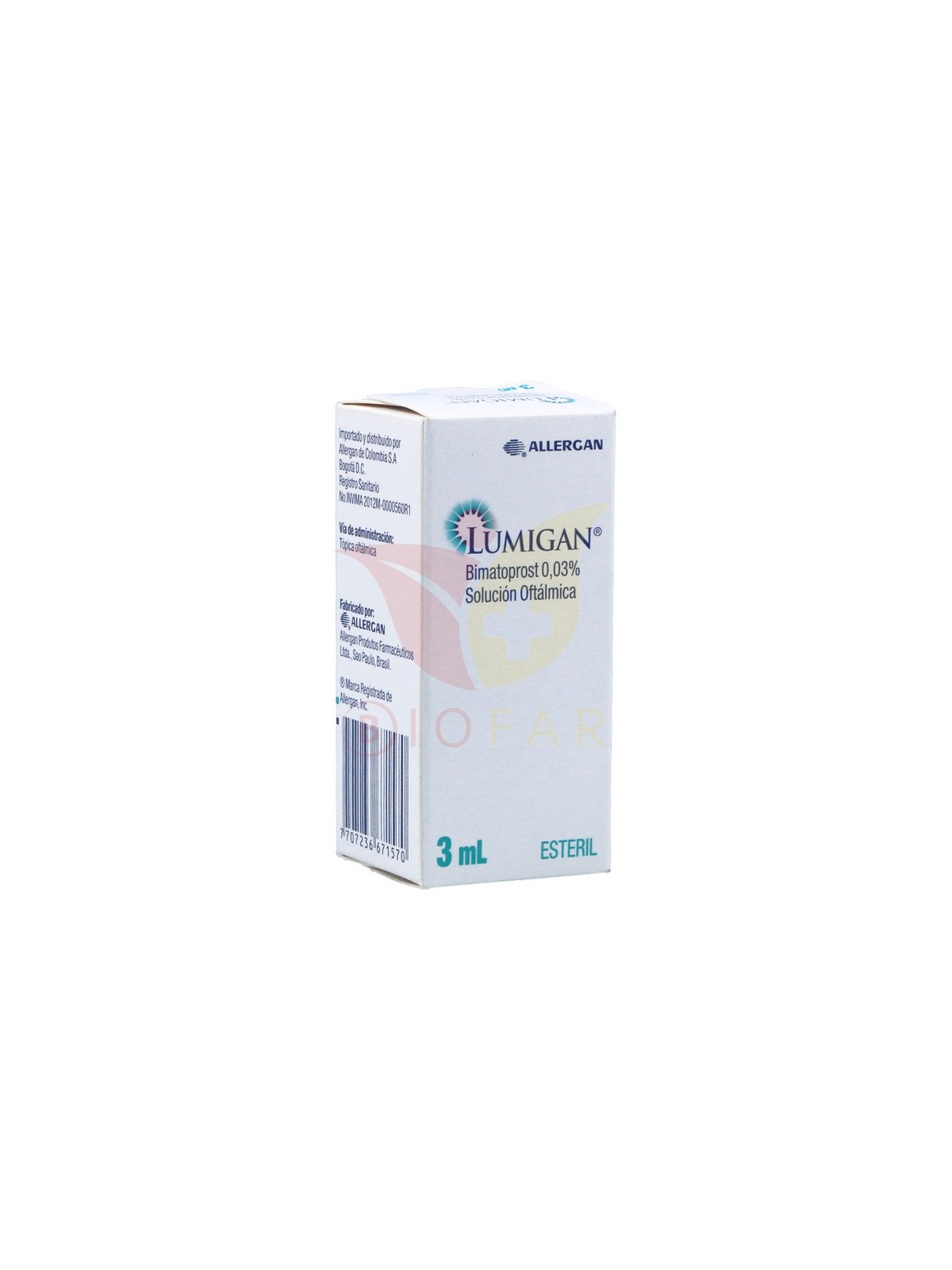 LUMIGAN OFT 0,03  X 30 ML