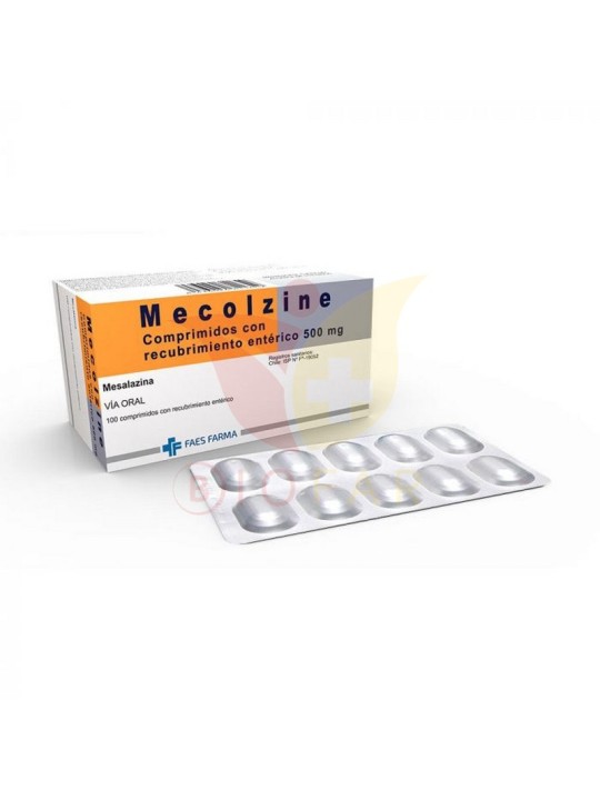 MECOLZINE 500MG X 100 COM