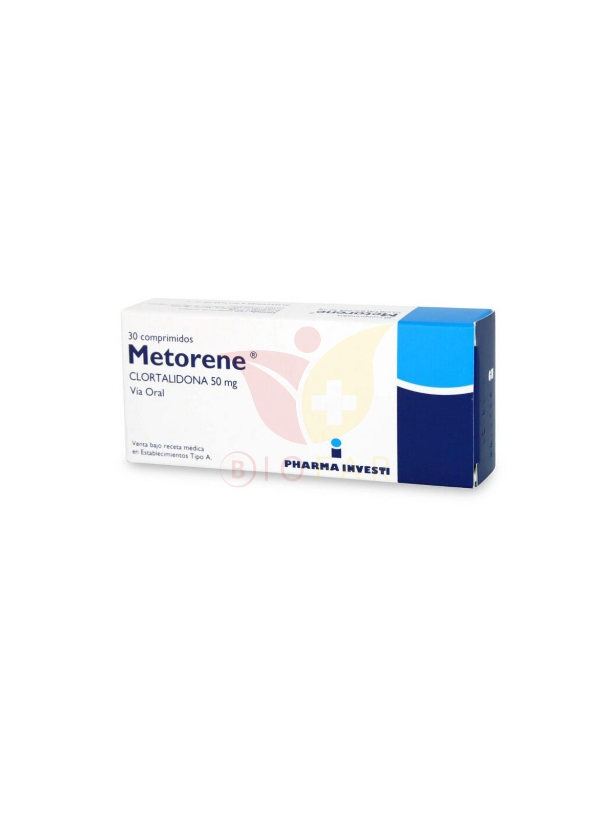 METORENE 50MG X 30 COM