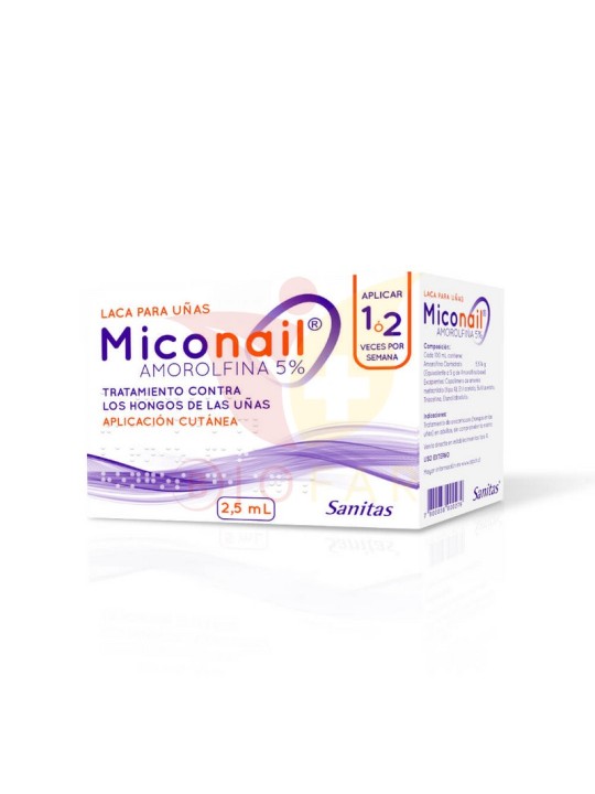 MICONAIL 5% LACA UÑAS X 2.5ML