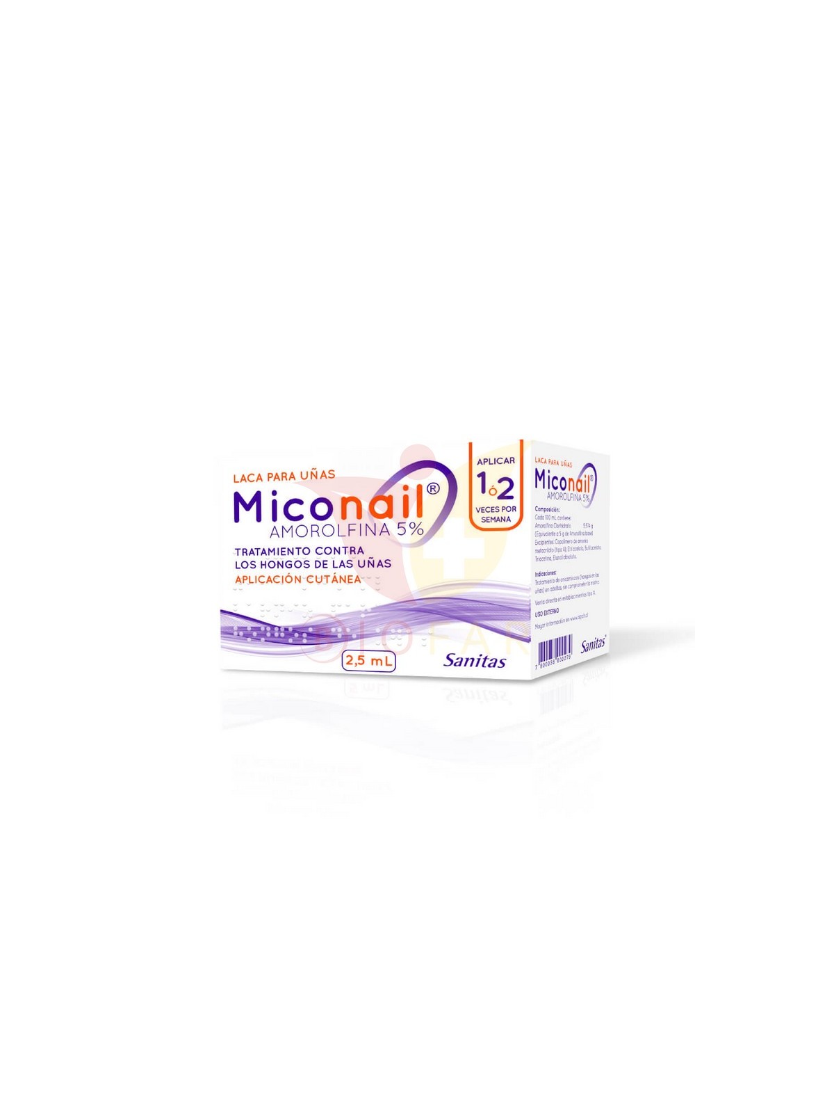 MICONAIL 5% LACA UÑAS X 2.5ML