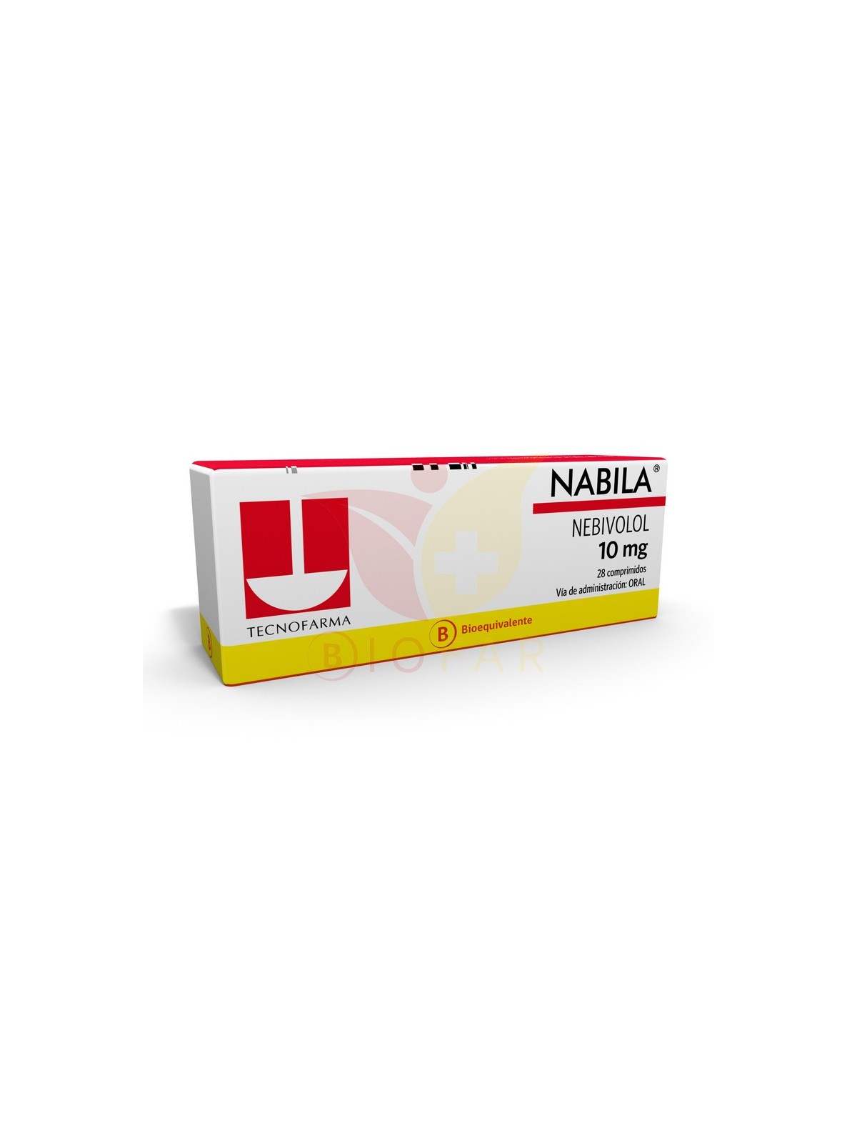 NABILA 10 MG X 28 COM