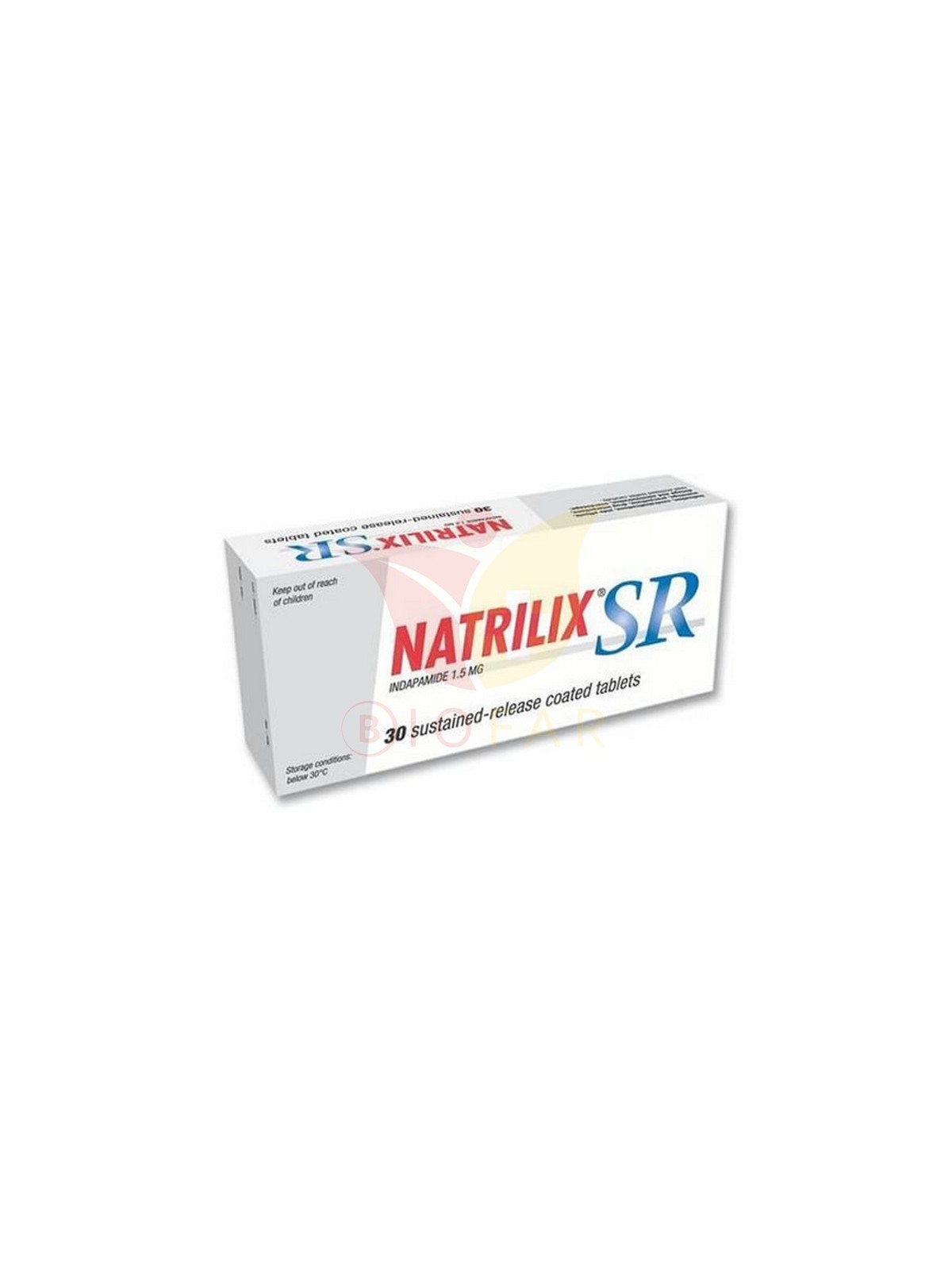 NATRILIX 1,5 MG X 30 COM REC