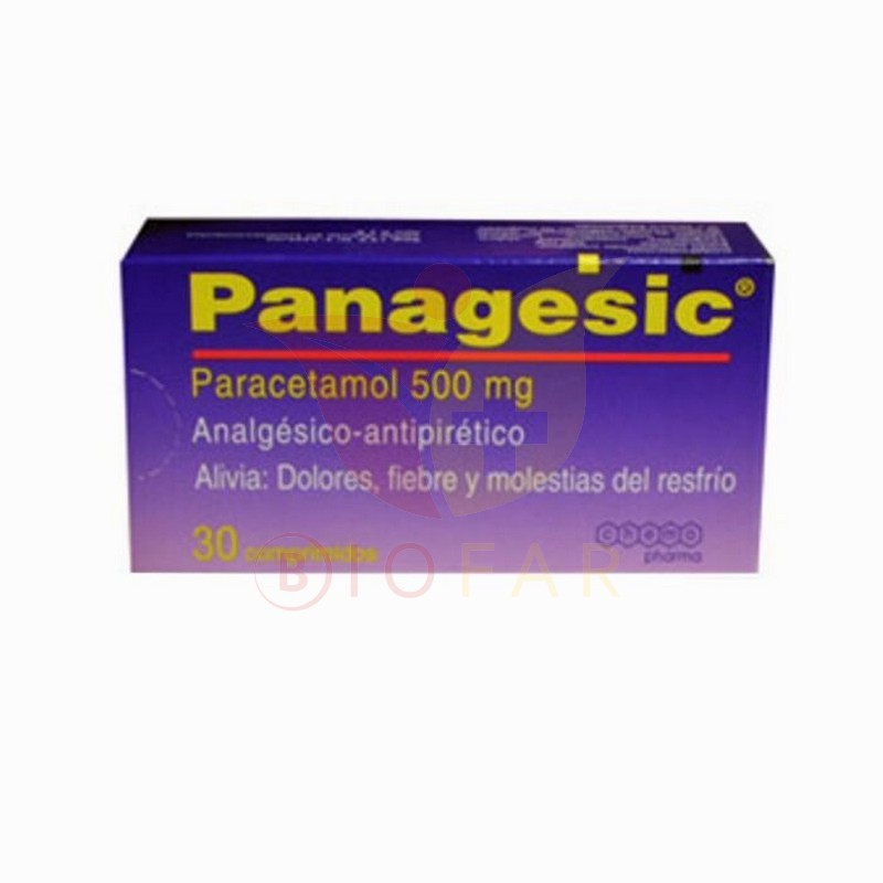 PANAGESIC 500mg  X30COM.