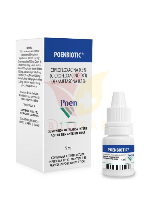 POENBIOTIC GTS OFT.  X 5ML