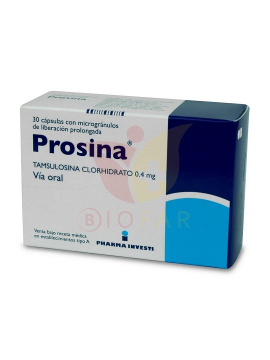 PROSINA  0.4mg X30CAP.PROL.