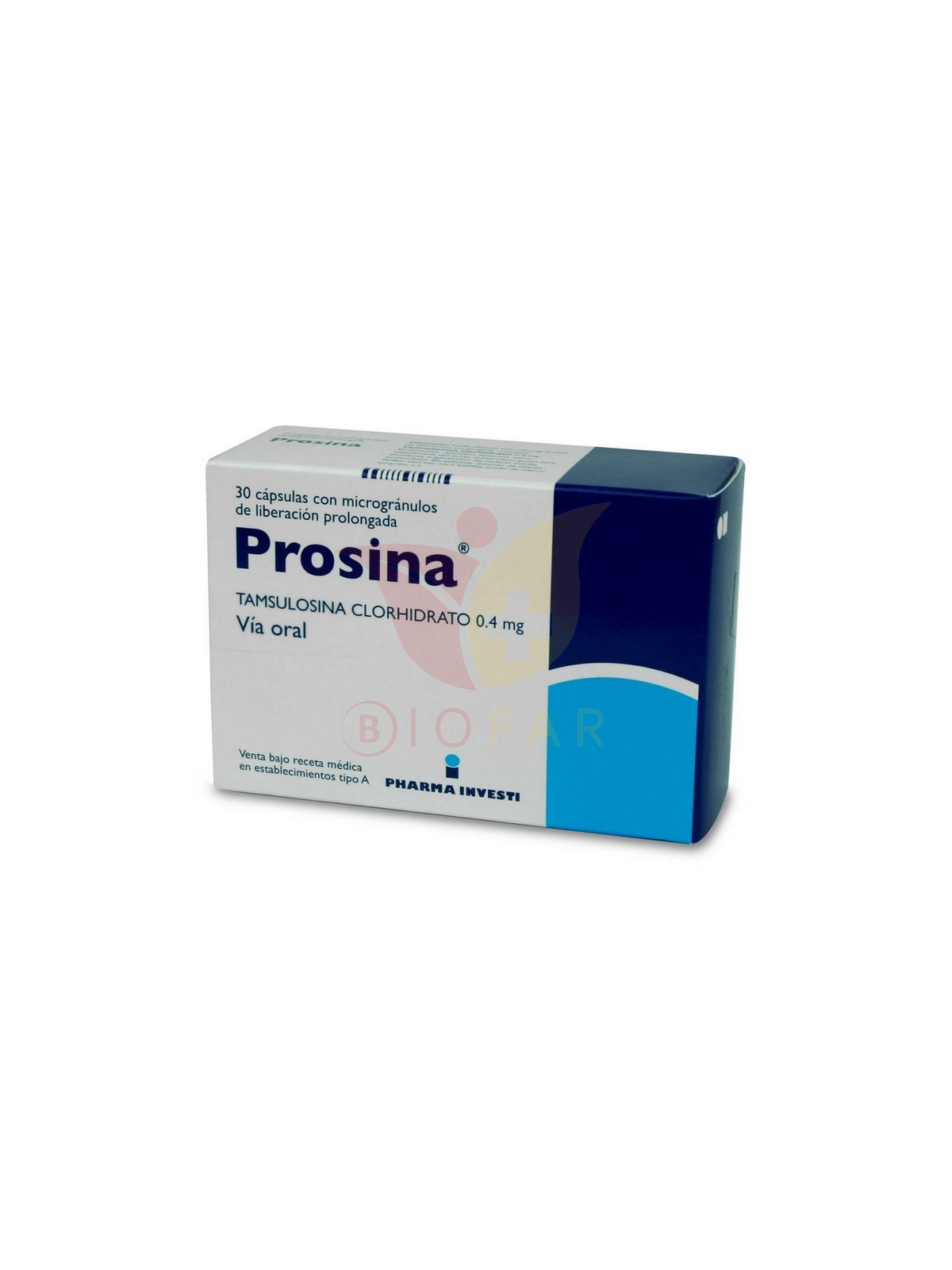 PROSINA  0.4mg X30CAP.PROL.