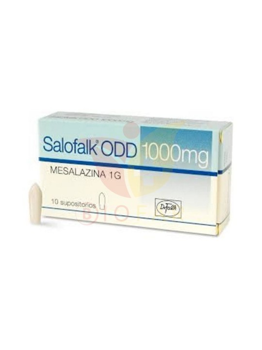 SALOFALK ODD 1 g. X 10 SUPOSITORIOS