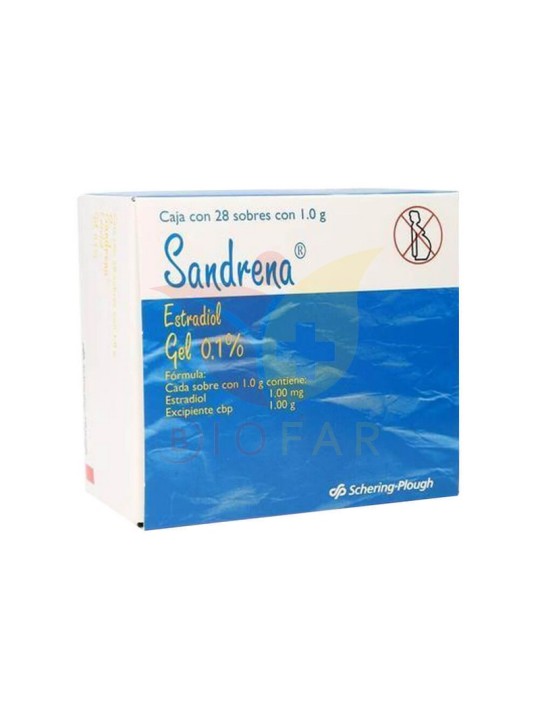 SANDRENA 1 MG/DOSIS GEL 28 X SACHETS