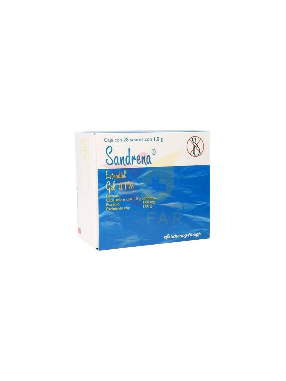 SANDRENA 1 MG/DOSIS GEL 28 X SACHETS