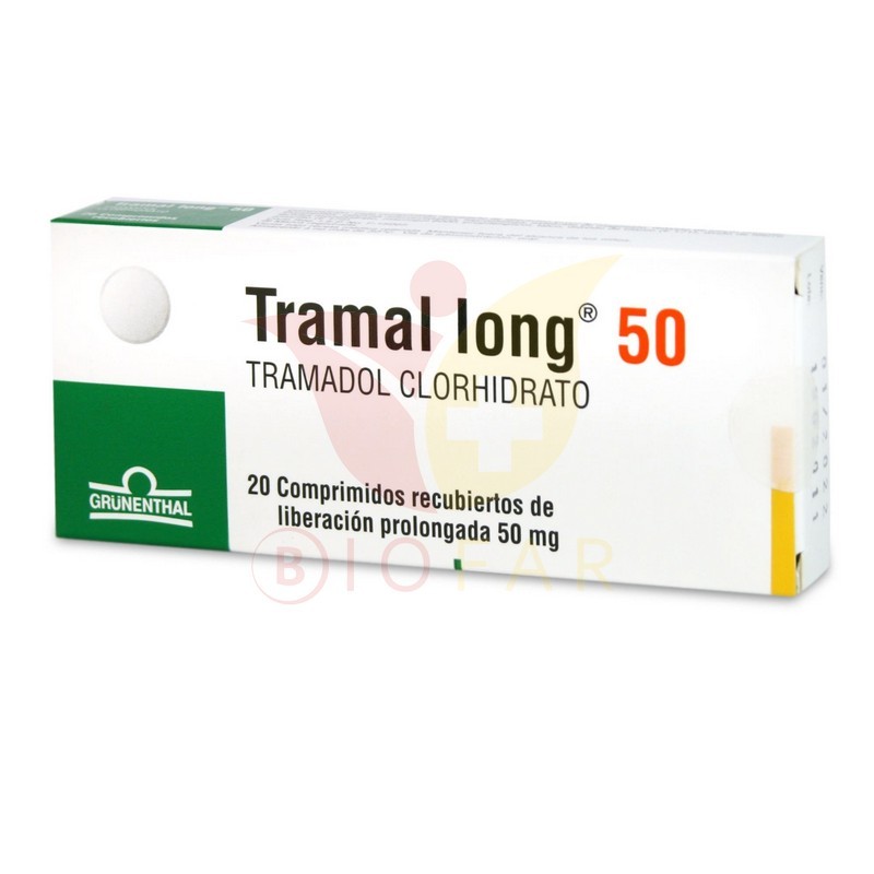 TRAMAL LONG 50MG X  X 10COM REC