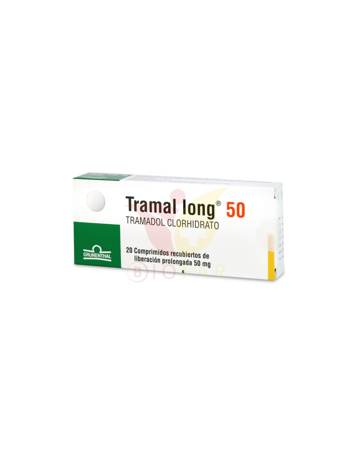 TRAMAL LONG 50MG X  X 10COM REC