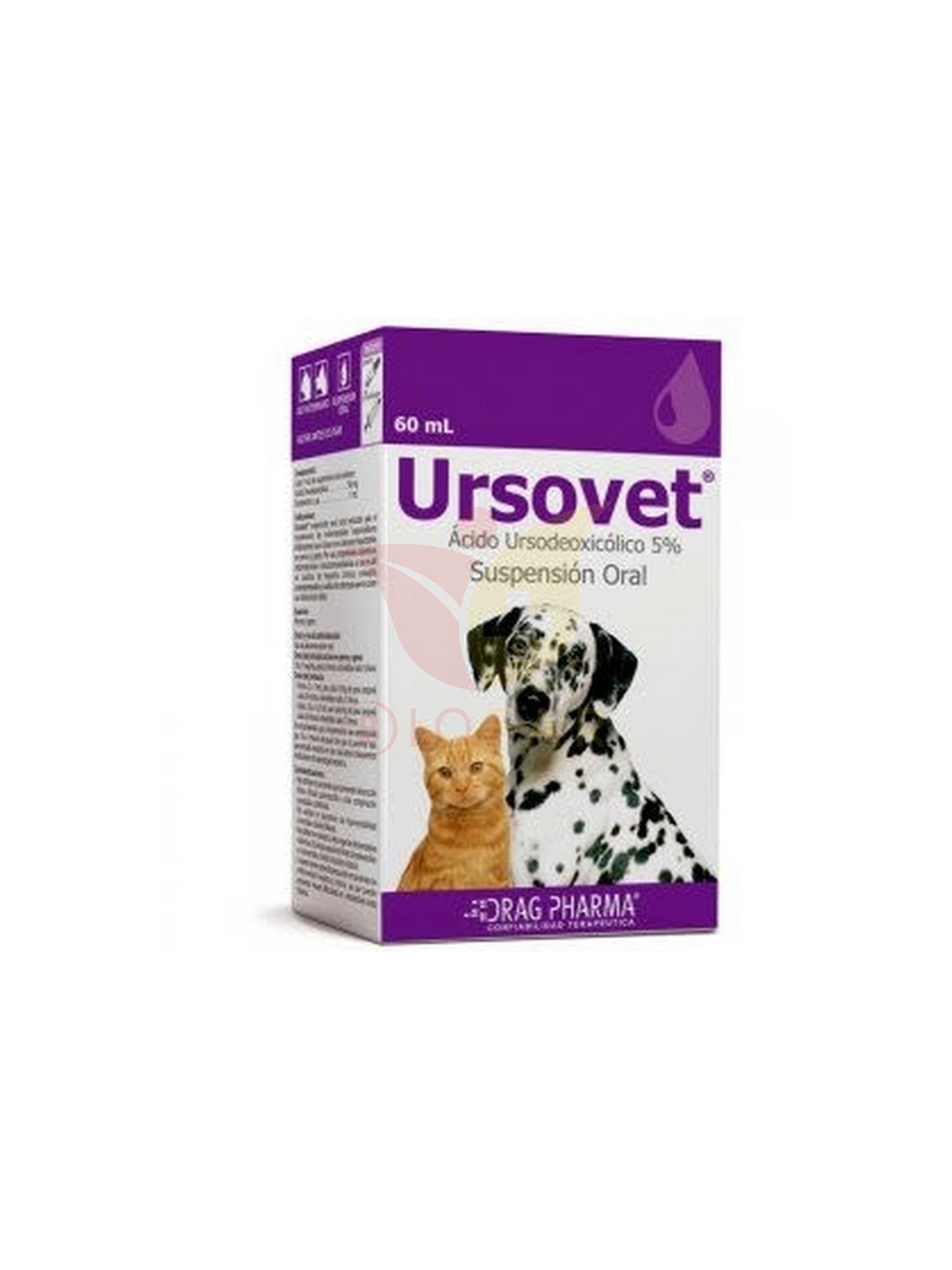 URSOVET SUS ORAL 5% X 60ML