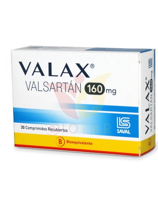 VALAX 160mg X 30 COM REC.