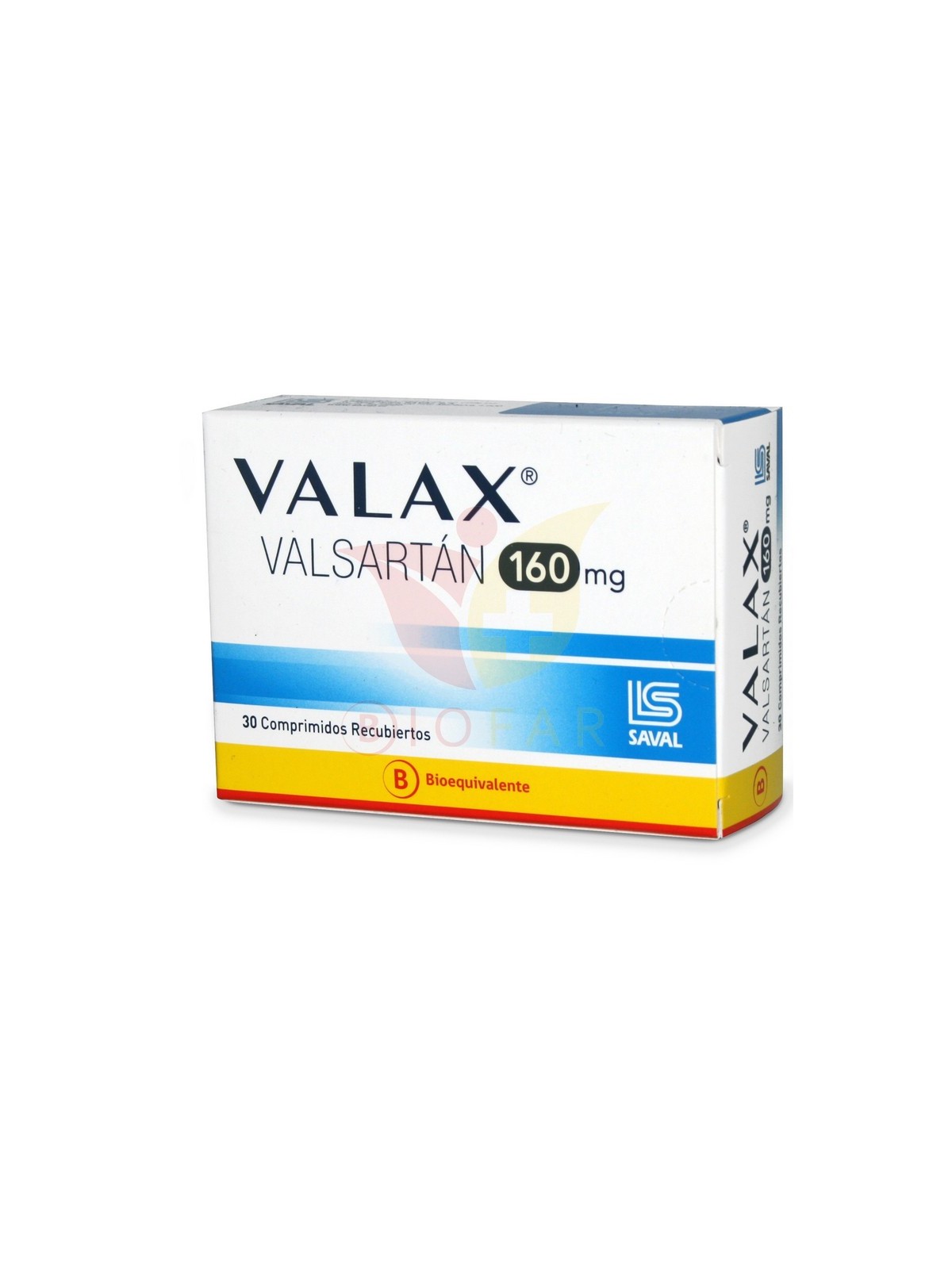 VALAX 160mg X 30 COM REC.