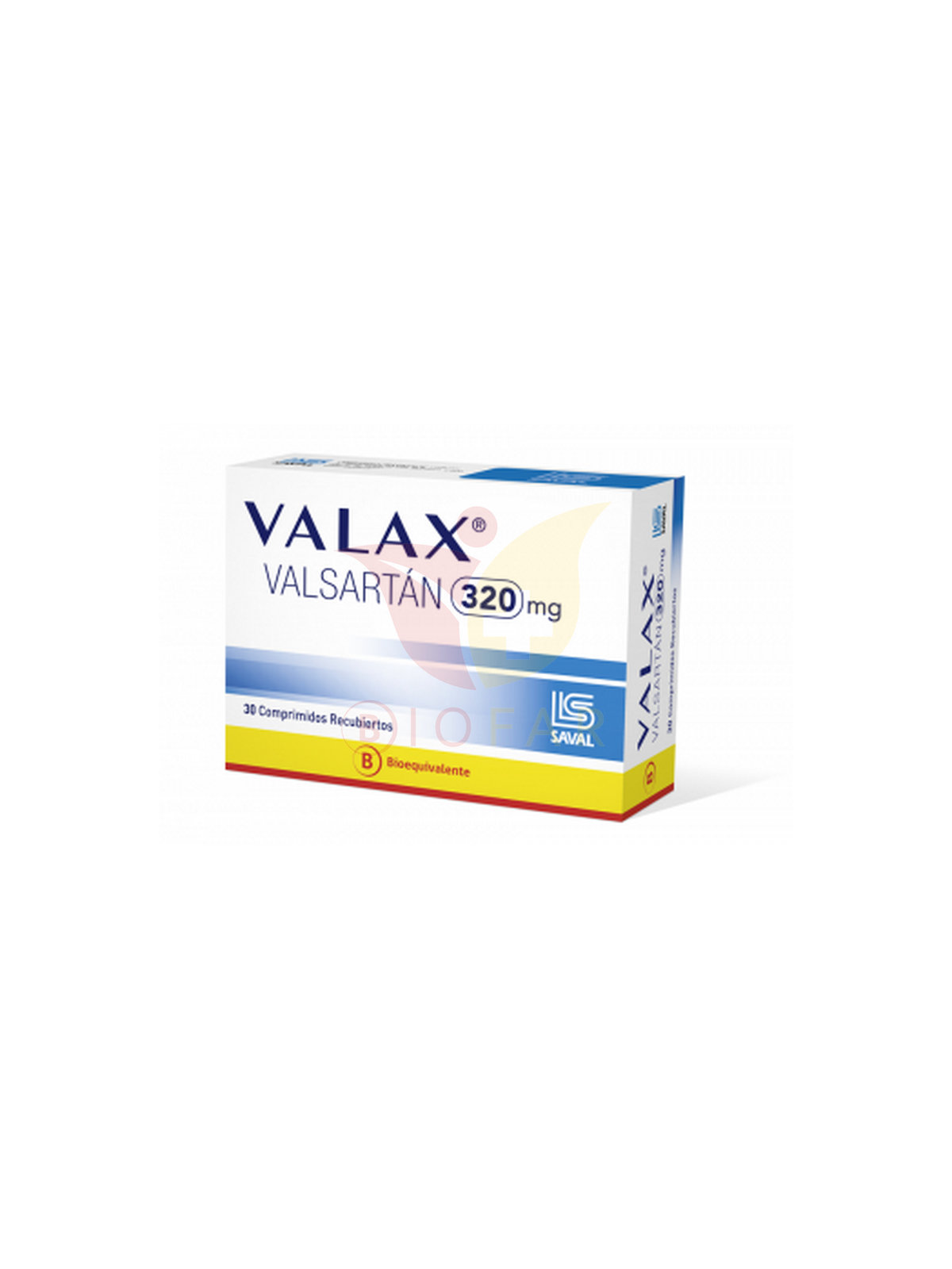 VALAX 320mg X 30 COM REC.