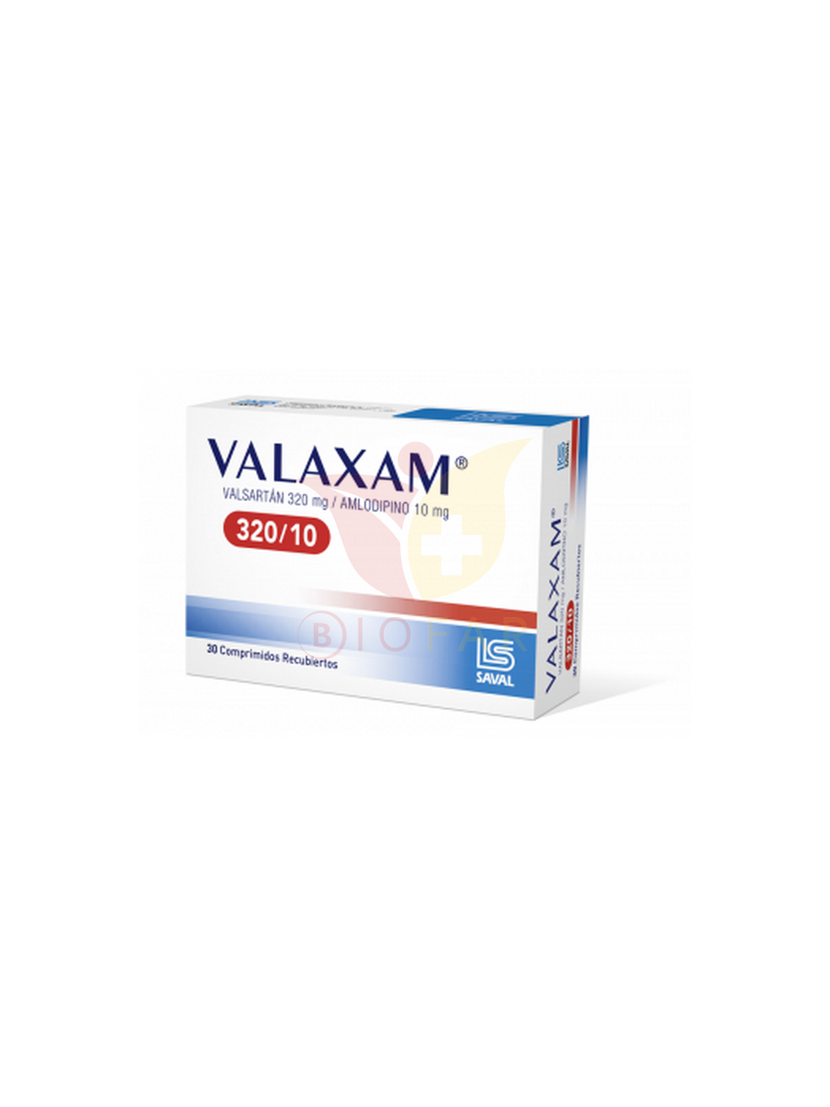 VALAXAM  320MG/10MG  X 30COM REC.