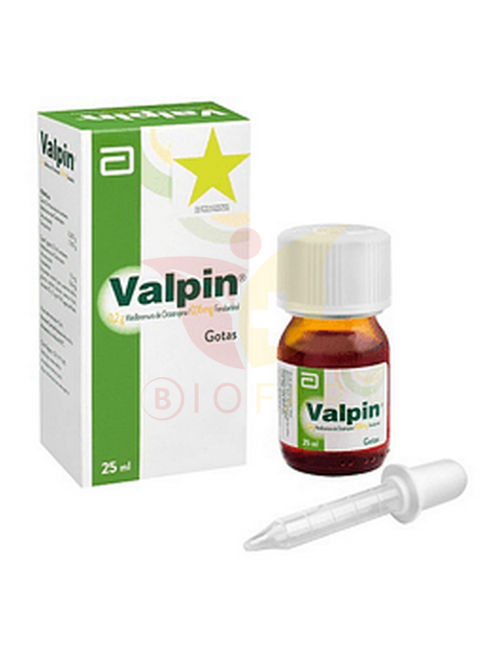 VALPIN SOL ORAL 0,2gr/0,16gr X 25 ML