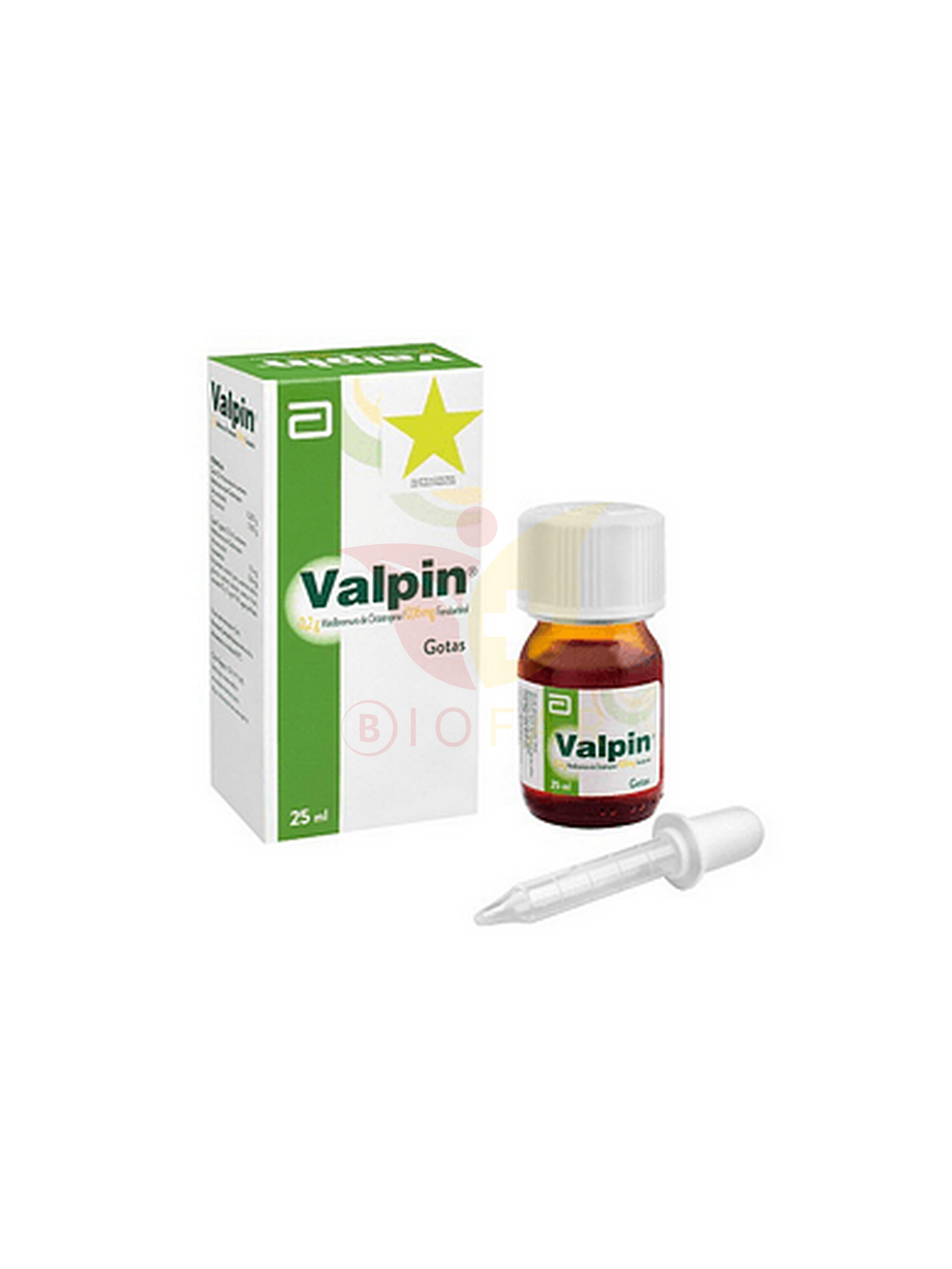 VALPIN SOL ORAL 0,2gr/0,16gr X 25 ML