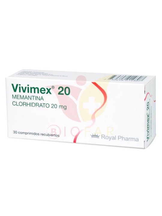 VIVIMEX20 X  20mg X 30COM