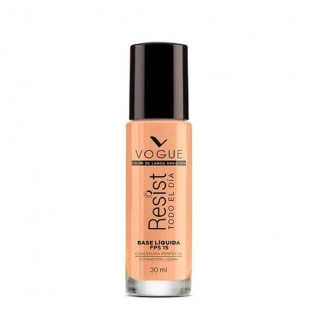 VOGUE BASE DE MAQUILLAJE RESIST FPS 15 NATURAL