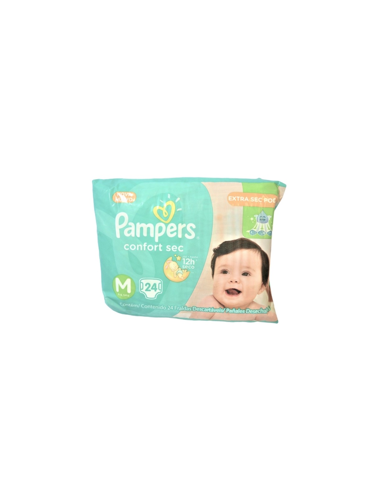 PAMPERS CONFORT SEC M X24