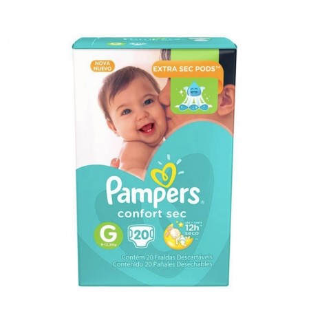 PAMPERS CONFORT SEC G X20