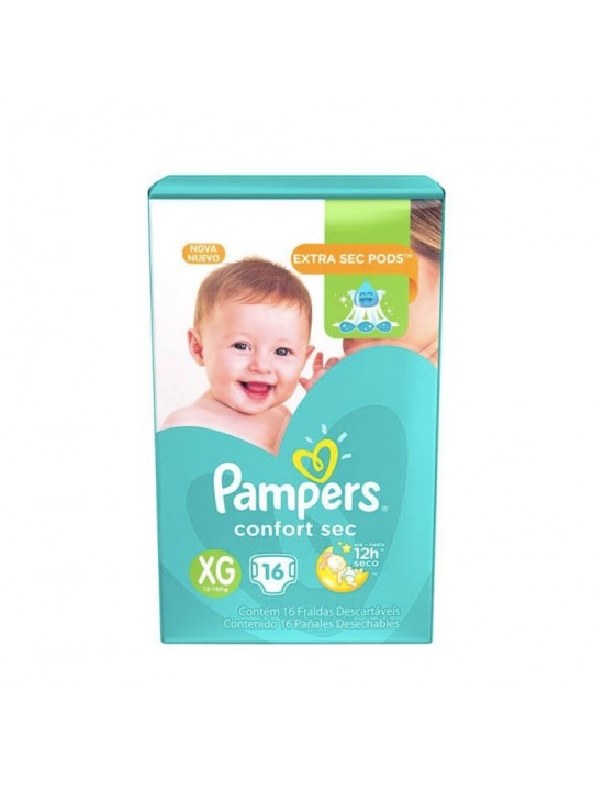 PAMPERS CONFORT SEC XG X16