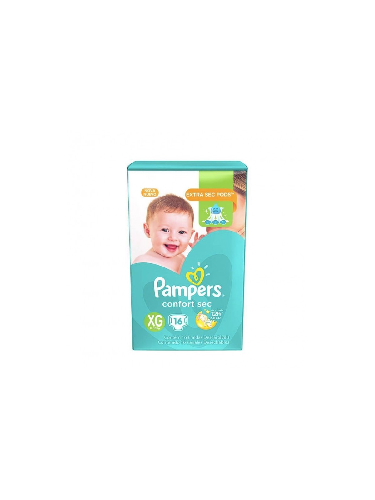 PAMPERS CONFORT SEC XG X16