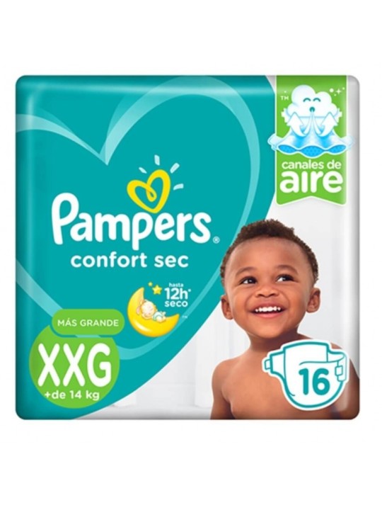 PAMPERS CONFORT SEC XXG X16