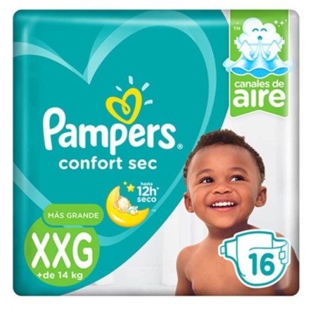 PAMPERS CONFORT SEC XXG X16