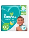 PAMPERS CONFORT SEC XXG X16