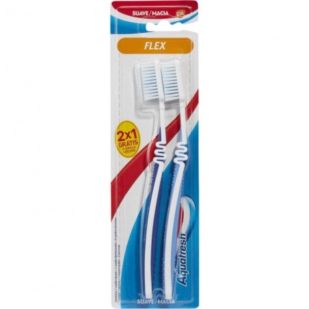 AQUAFRESH CEPILLO SUAVE 2X1