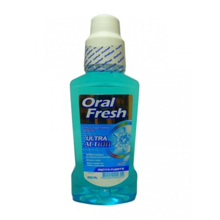 ORAL FRESH ENJ MENTA FUERTE 250ML