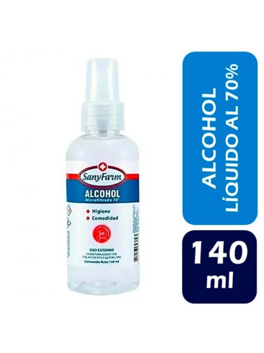 SANY FARMA ALCOHOL 70° 140ML MICROF